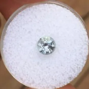 1.00 CT DOUBLE STEP BLUE SILVER MONTANA SAPPHIRE