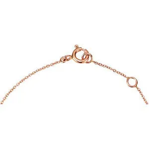 14k Rose Gold Pink Sapphire Heart Bracelet