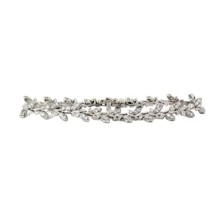 14k White Gold 2.25ct F VS1 Round Diamond Bracelet