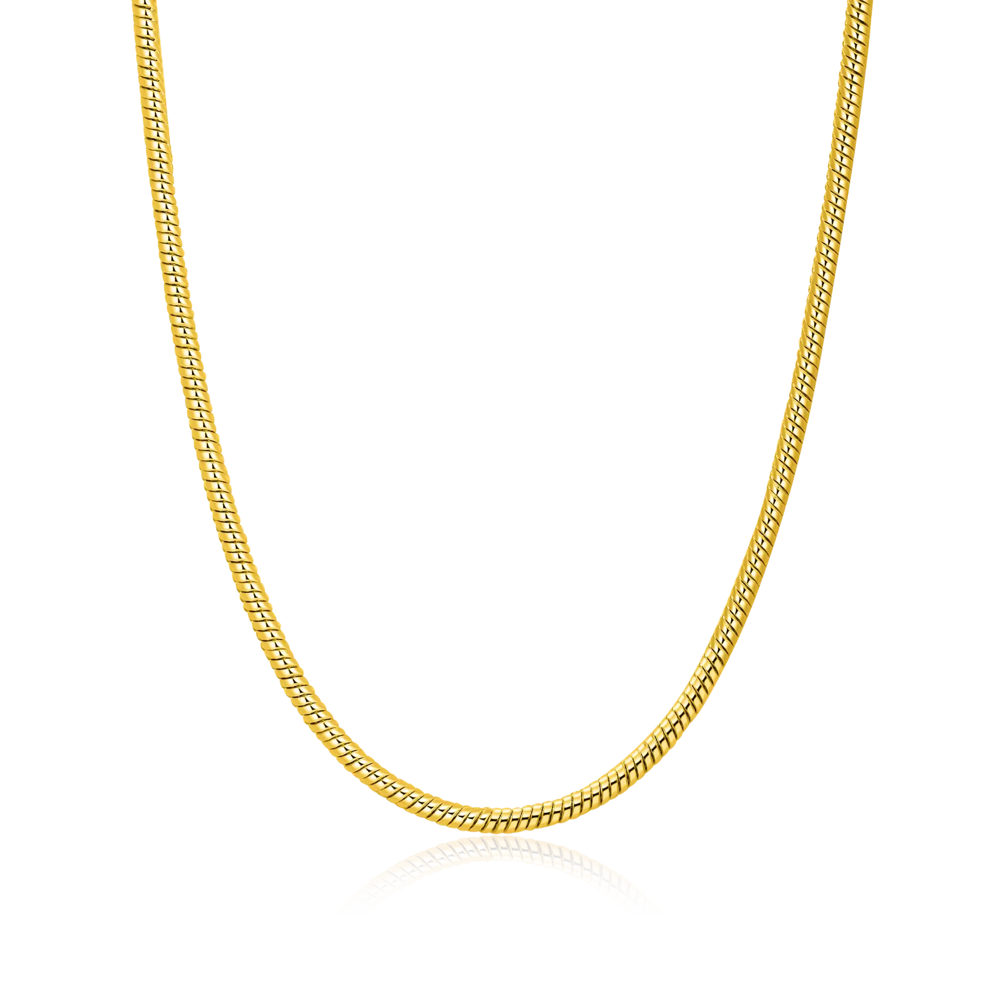 1.5mm Snake Chain - Yellow Gold
