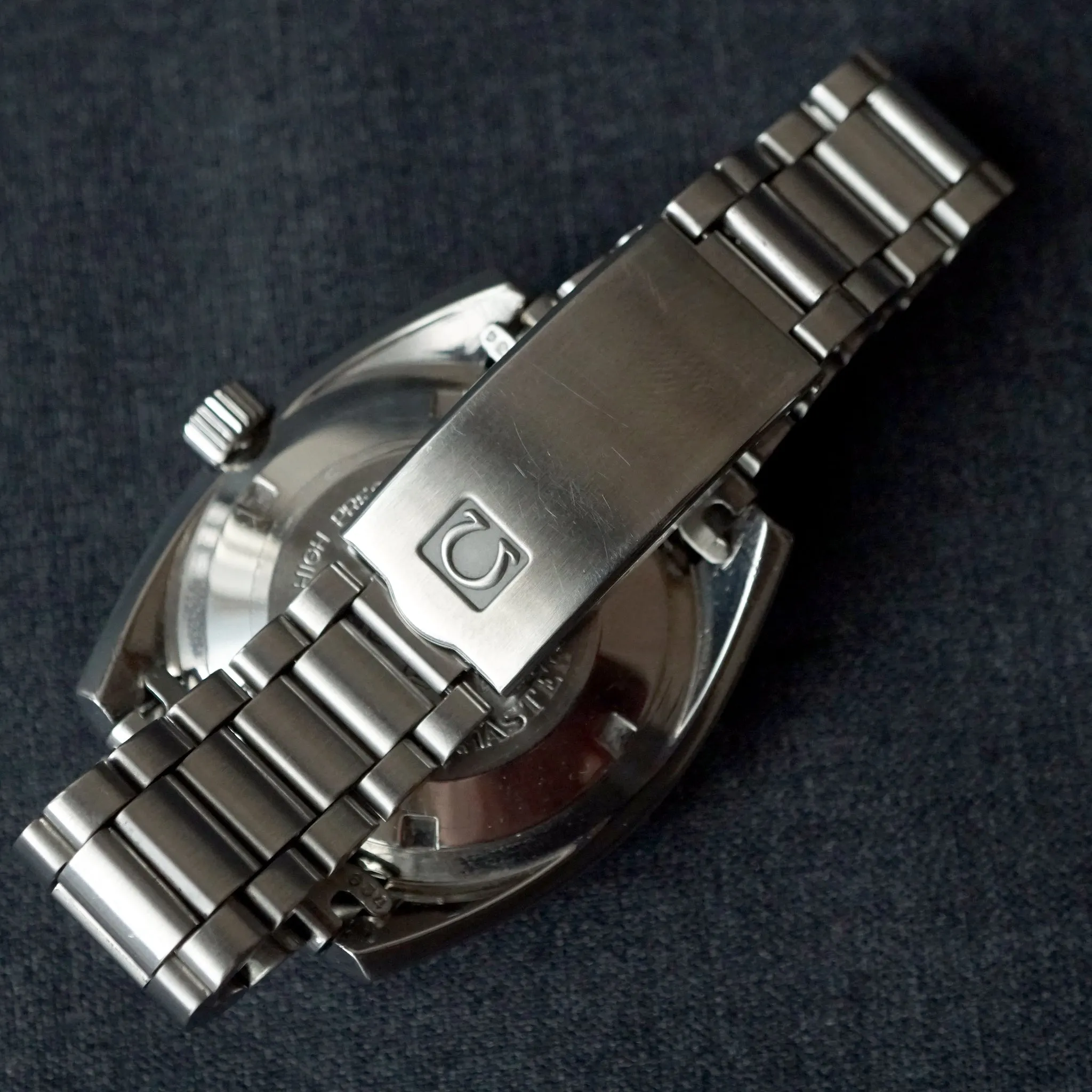 1970 OMEGA SEAMASTER 120 DEEP BLUE 166.073 DIVER WATCH
