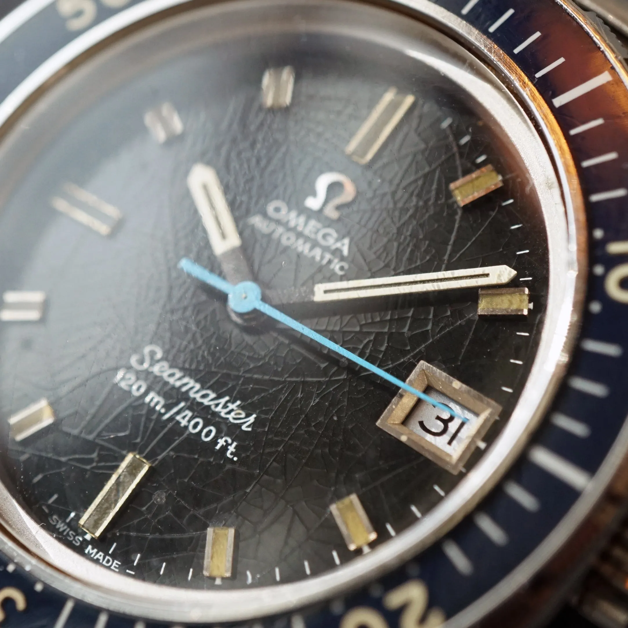 1970 OMEGA SEAMASTER 120M / 400FT REF.168.088 DIVER WATCH