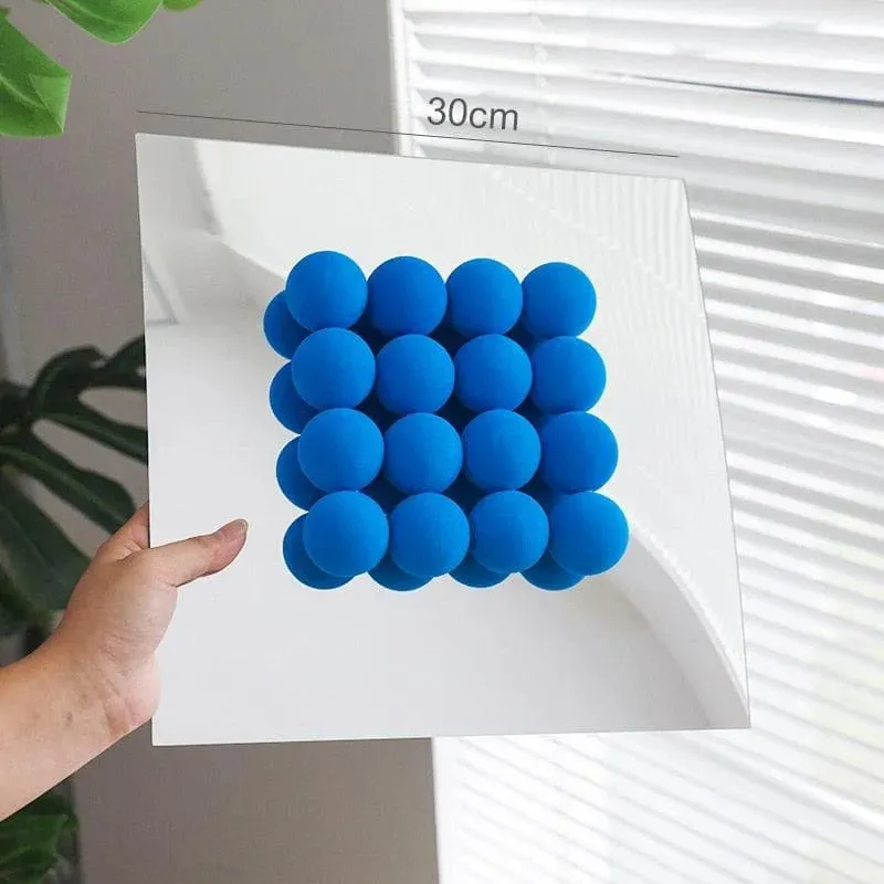 3D Acrylic Ball Wall Transparent Mirror