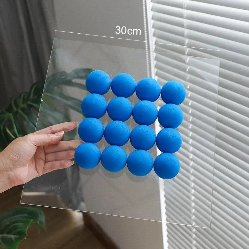 3D Acrylic Ball Wall Transparent Mirror