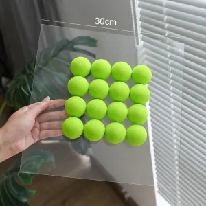3D Acrylic Ball Wall Transparent Mirror