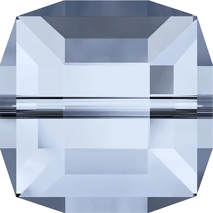 5601 Swarovski Cube Beads, Crystal Blue Shade 'B' (001 BLSB)