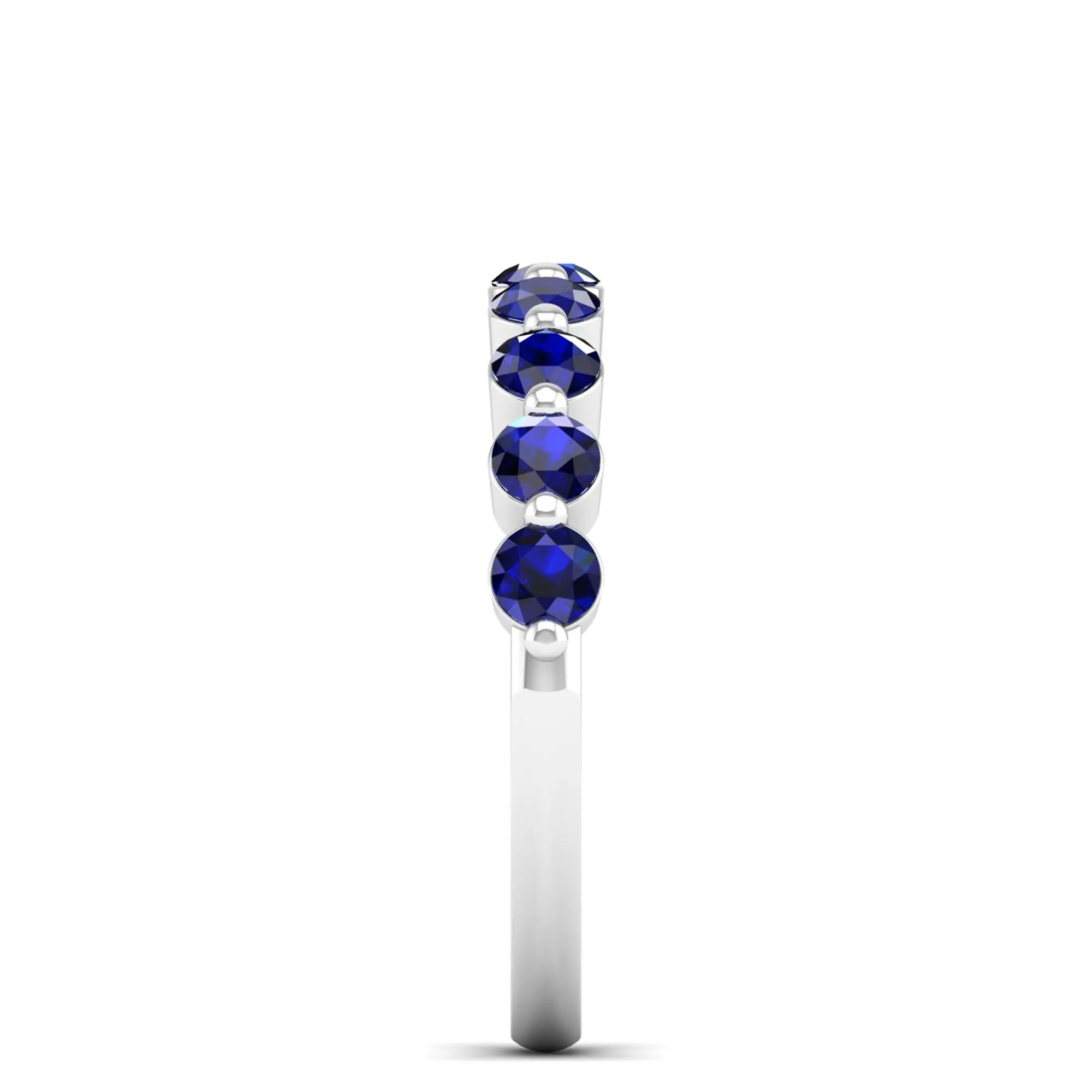 9-Stone Sapphire Stackable Ring