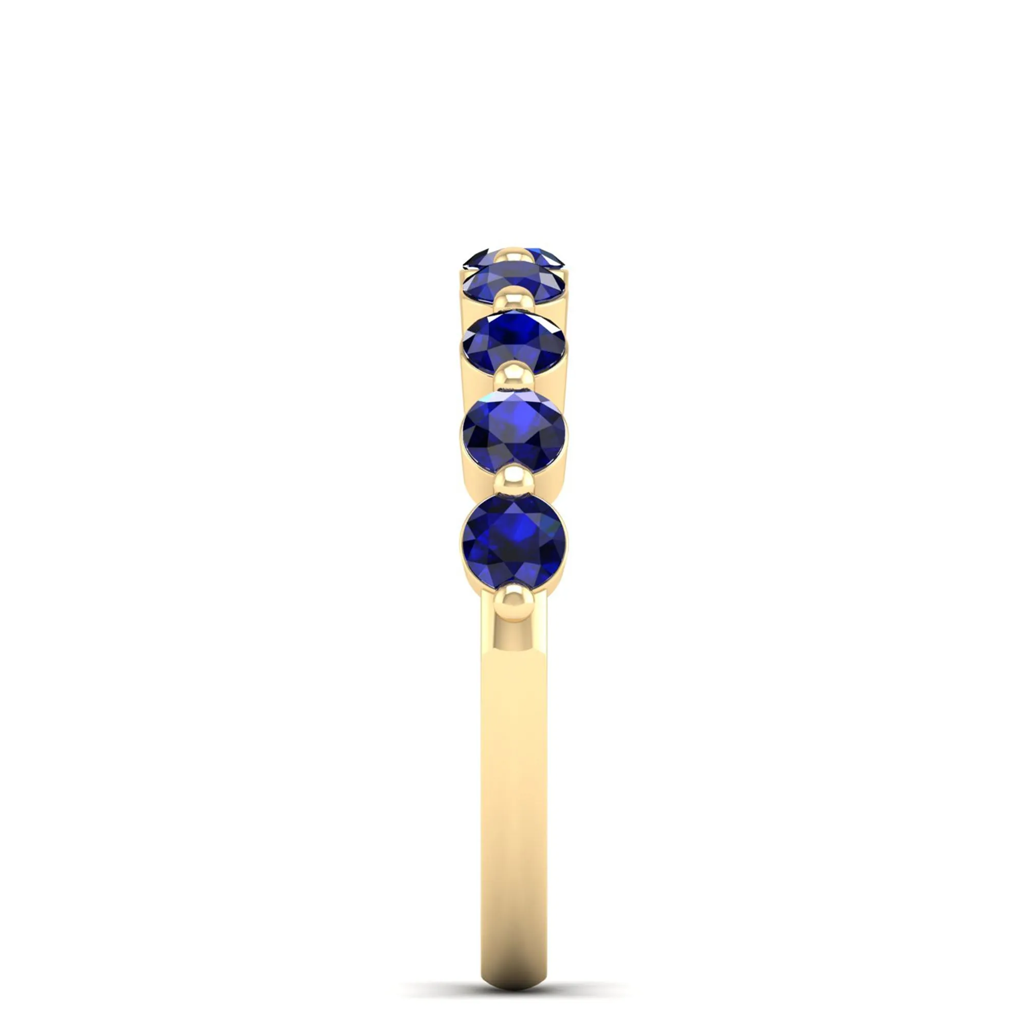 9-Stone Sapphire Stackable Ring