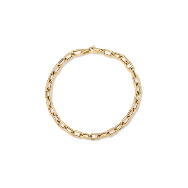 ADINA REYTER 7" 4MM ITALIAN CHAIN LINK BRACELET