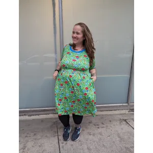 Adult's Christmas Bauble U-Neck Dress