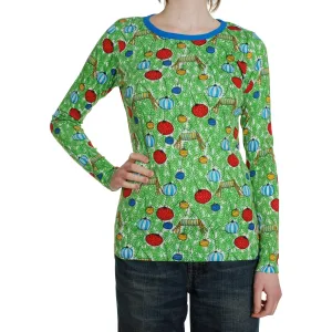Adult's Christmas Baubles Long Sleeve Shirt