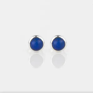 Alison Moore Lapis Lazuli Gemstone Studs