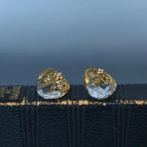 Allium Glass Earrings