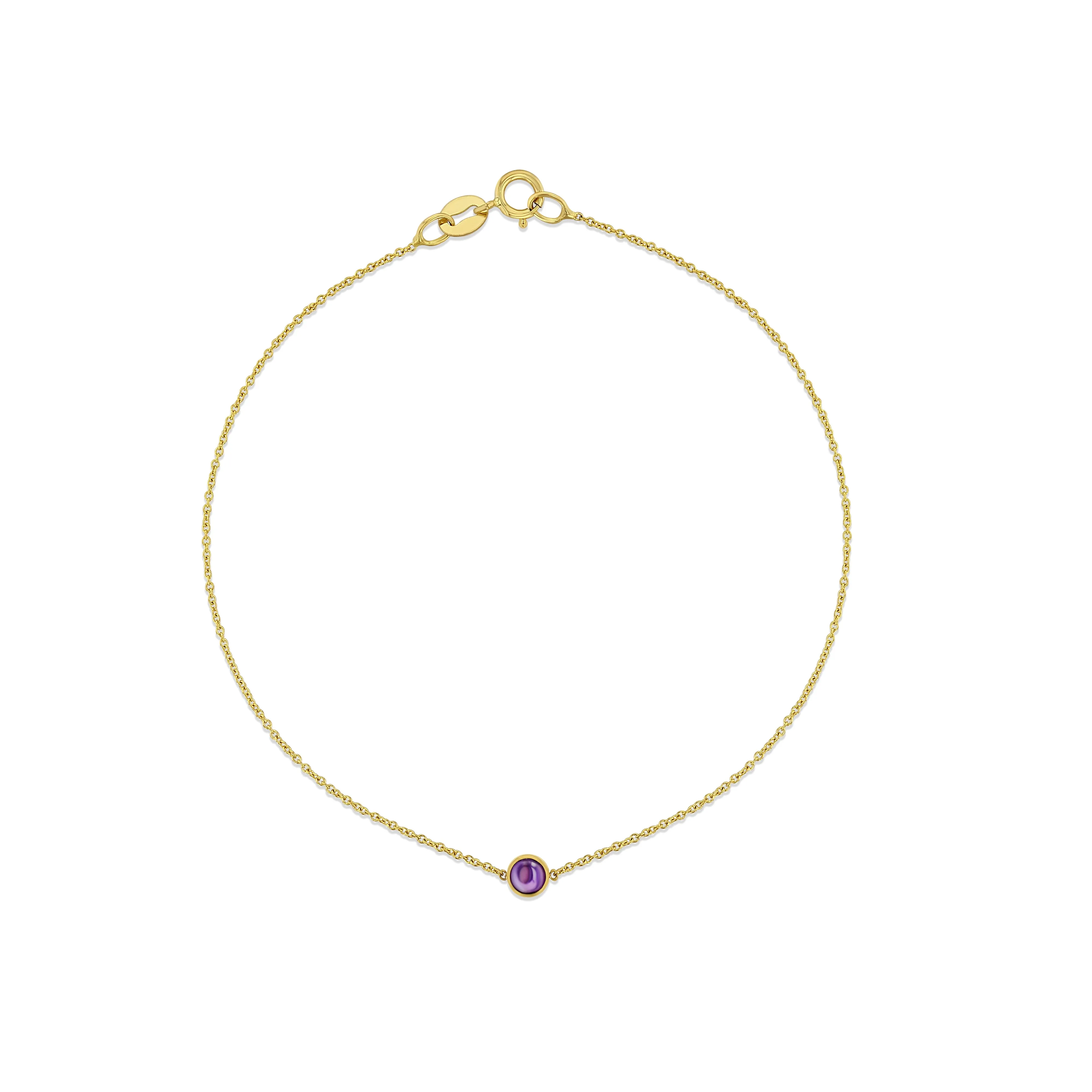 Baby Cab Bracelet - Amethyst