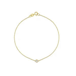Baby Cab Bracelet - Moonstone
