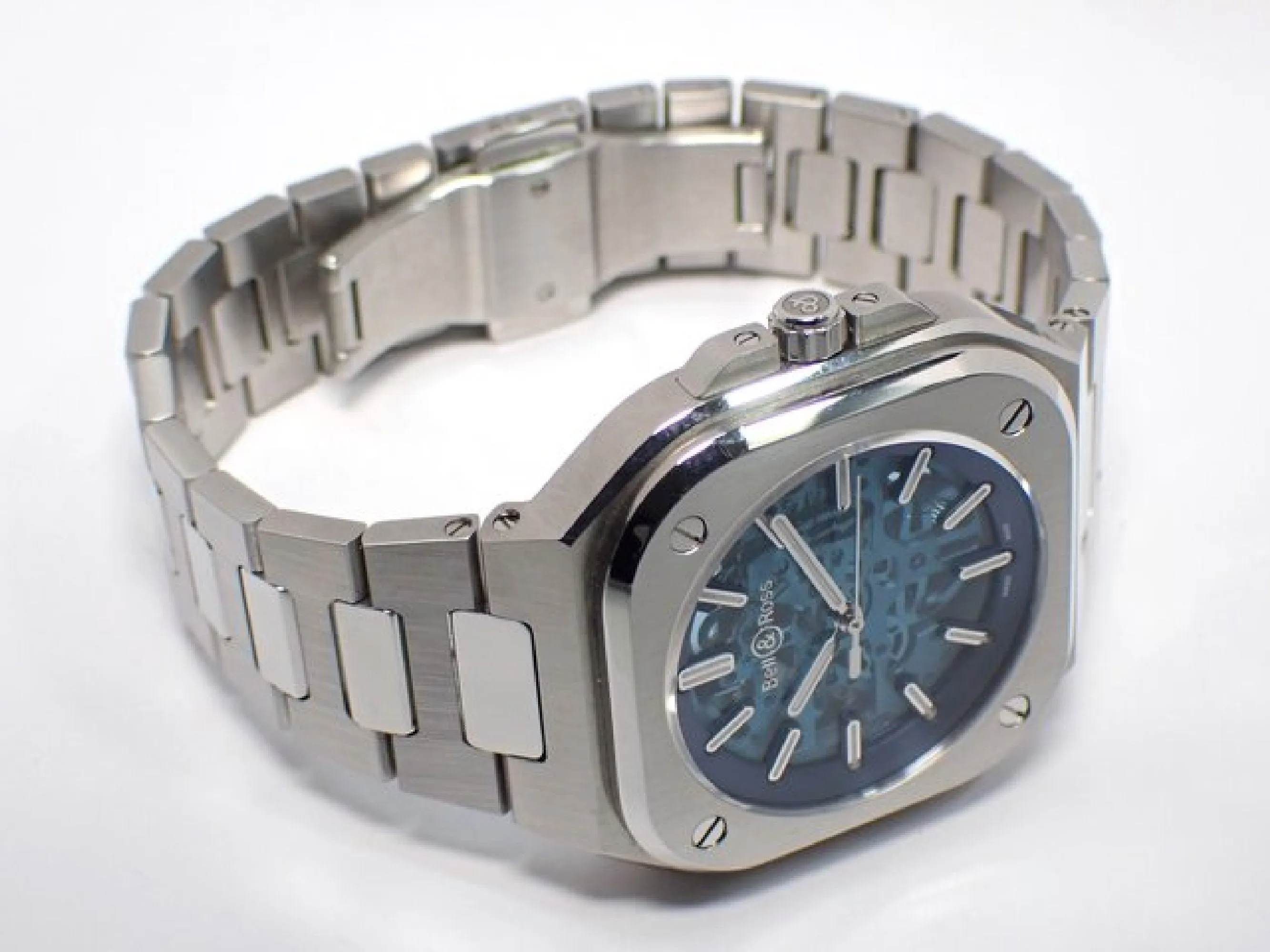 BELL & ROSS BELL&ROSS BR05 transparent blue world Limited5 00 40 MM Mens 178955468