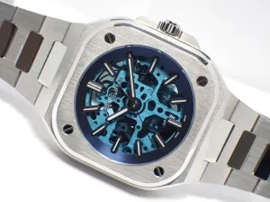 BELL & ROSS BR05 transparent blue world Limited5 00 40 MM Mens 178955468