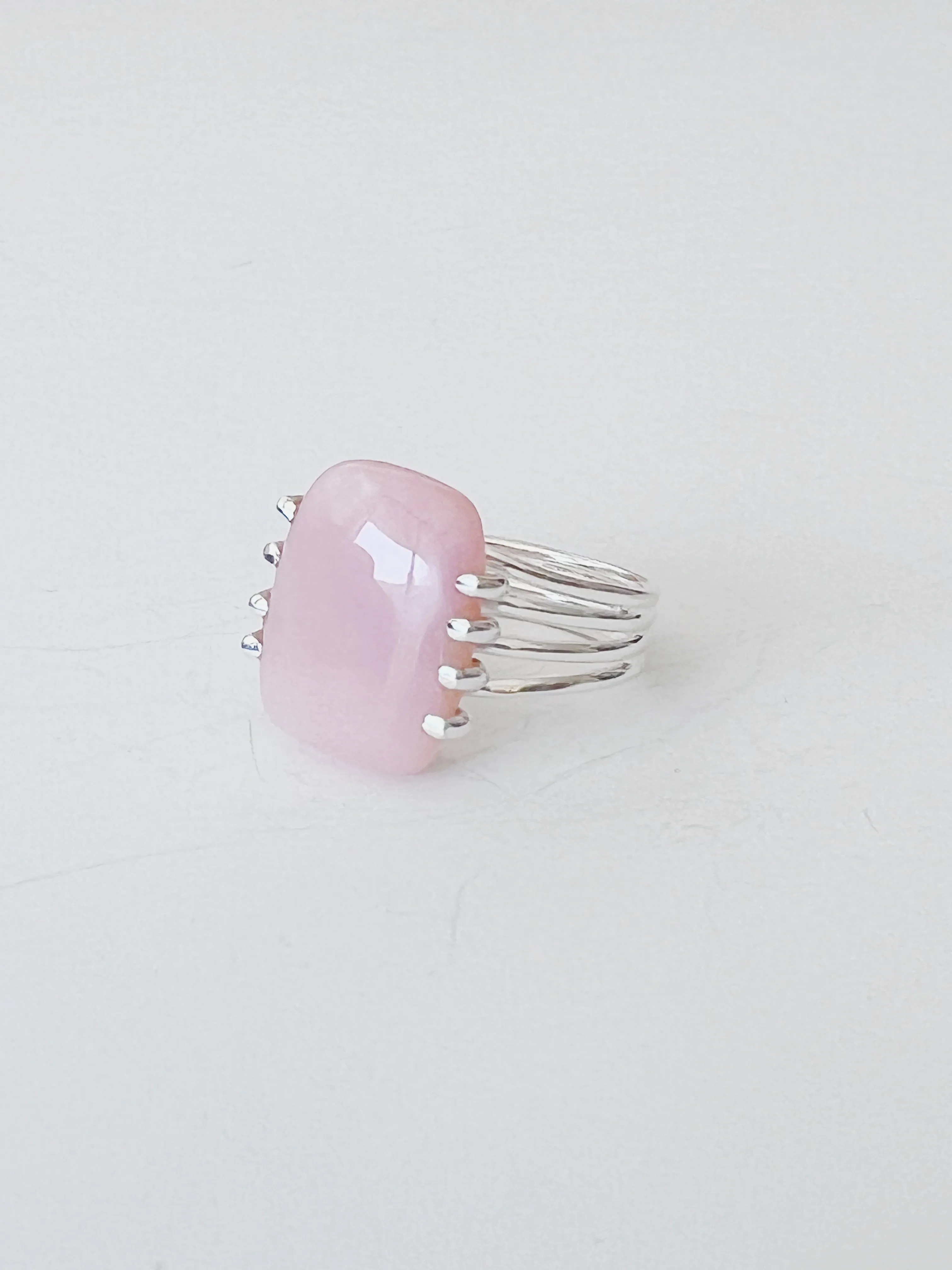 Between Lines 925 Sterling Silver Ring US Size 6-6.5