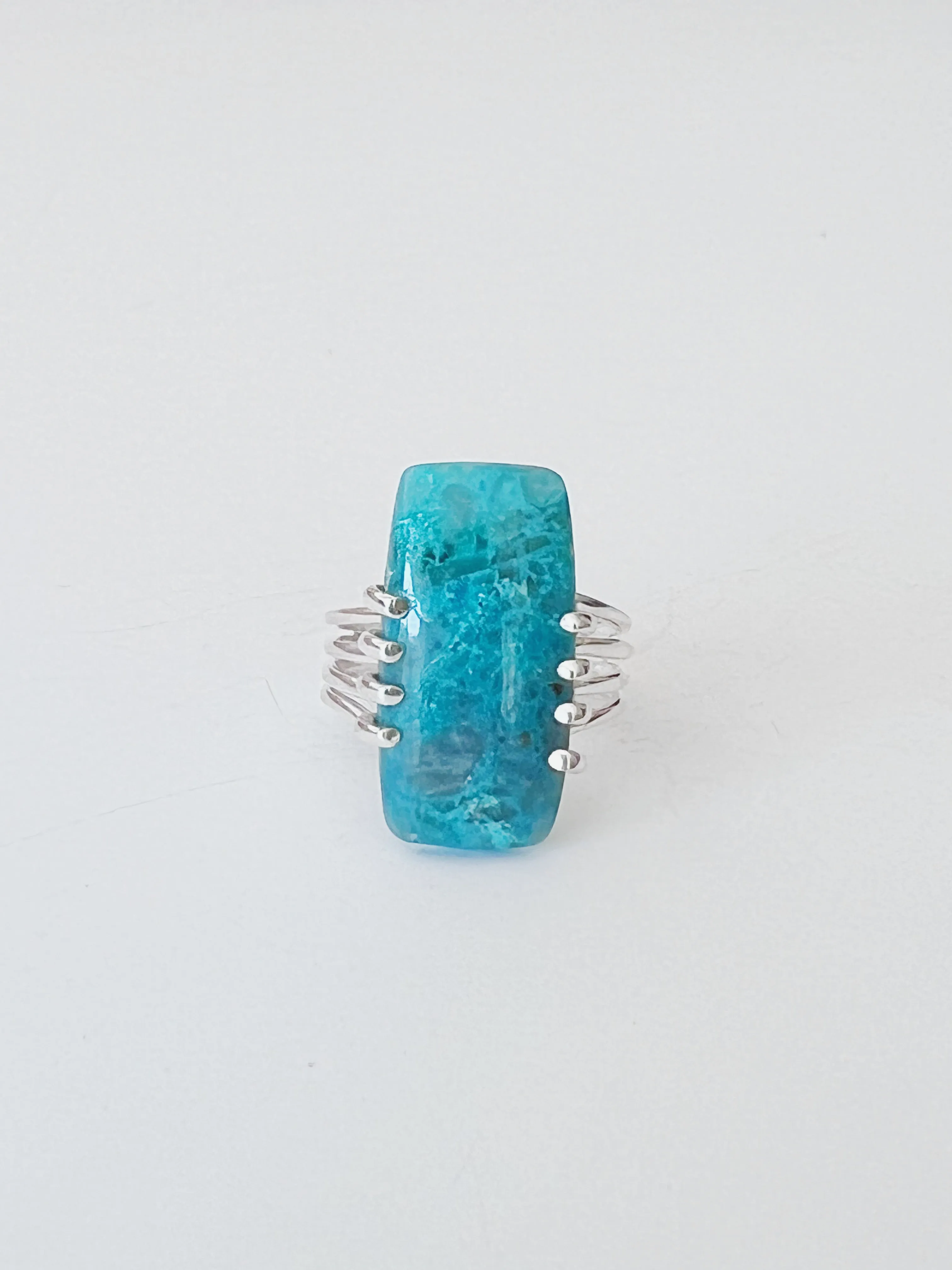 Between Lines 925 Sterling Silver Ring US Size 6-6.5