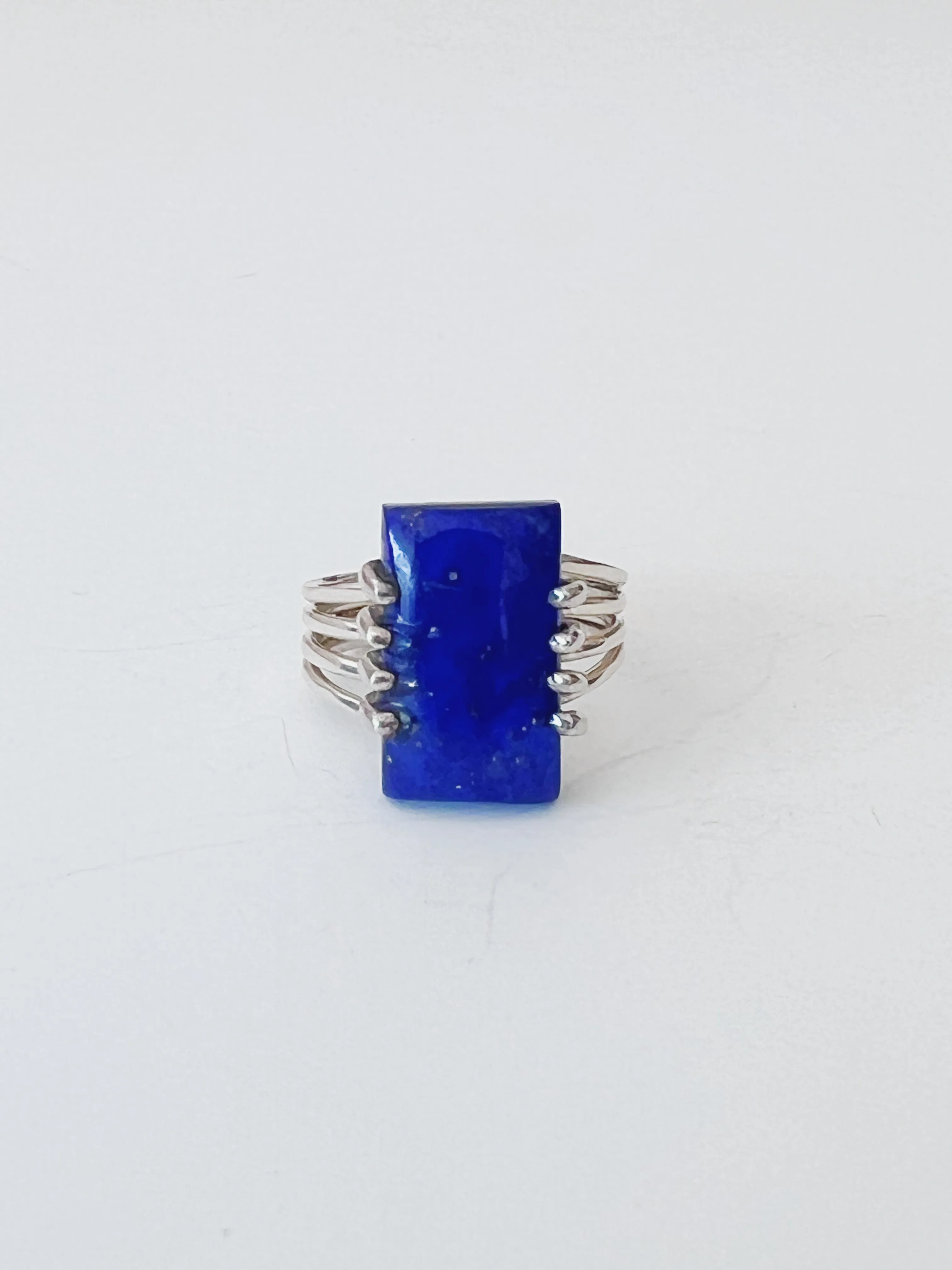 Between Lines 925 Sterling Silver Ring US Size 6-6.5