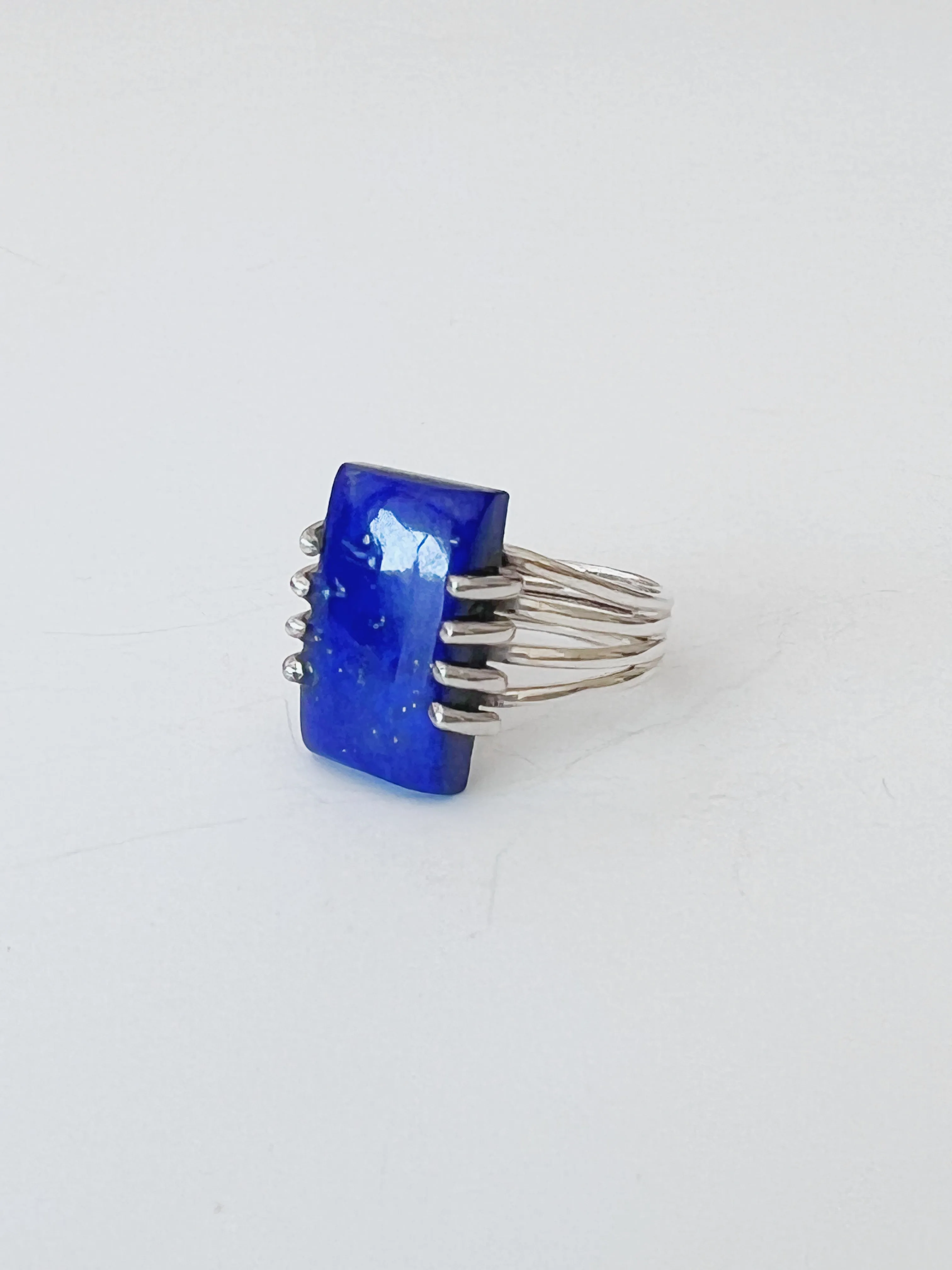 Between Lines 925 Sterling Silver Ring US Size 6-6.5