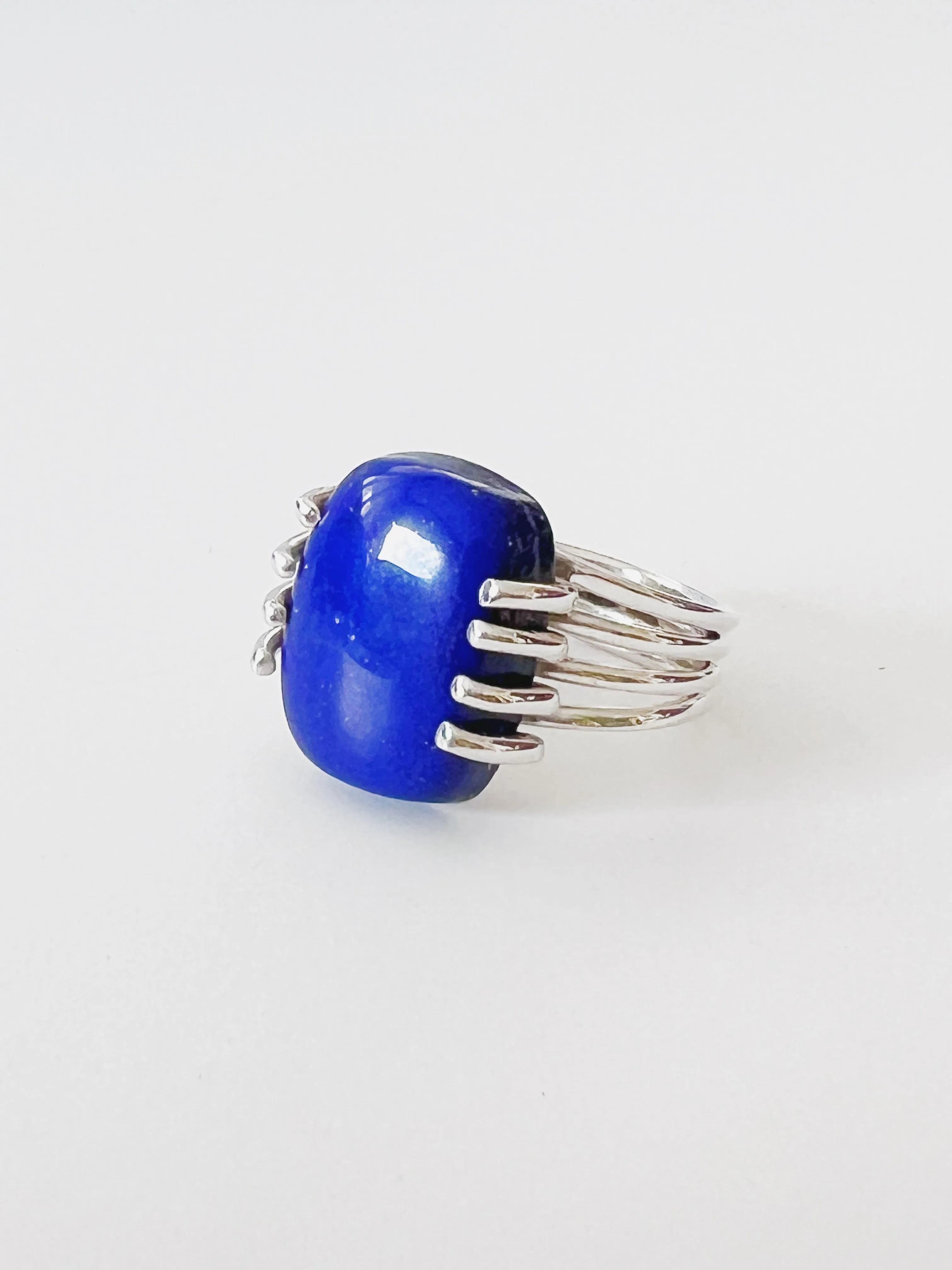 Between Lines 925 Sterling Silver Ring US Size 6-6.5
