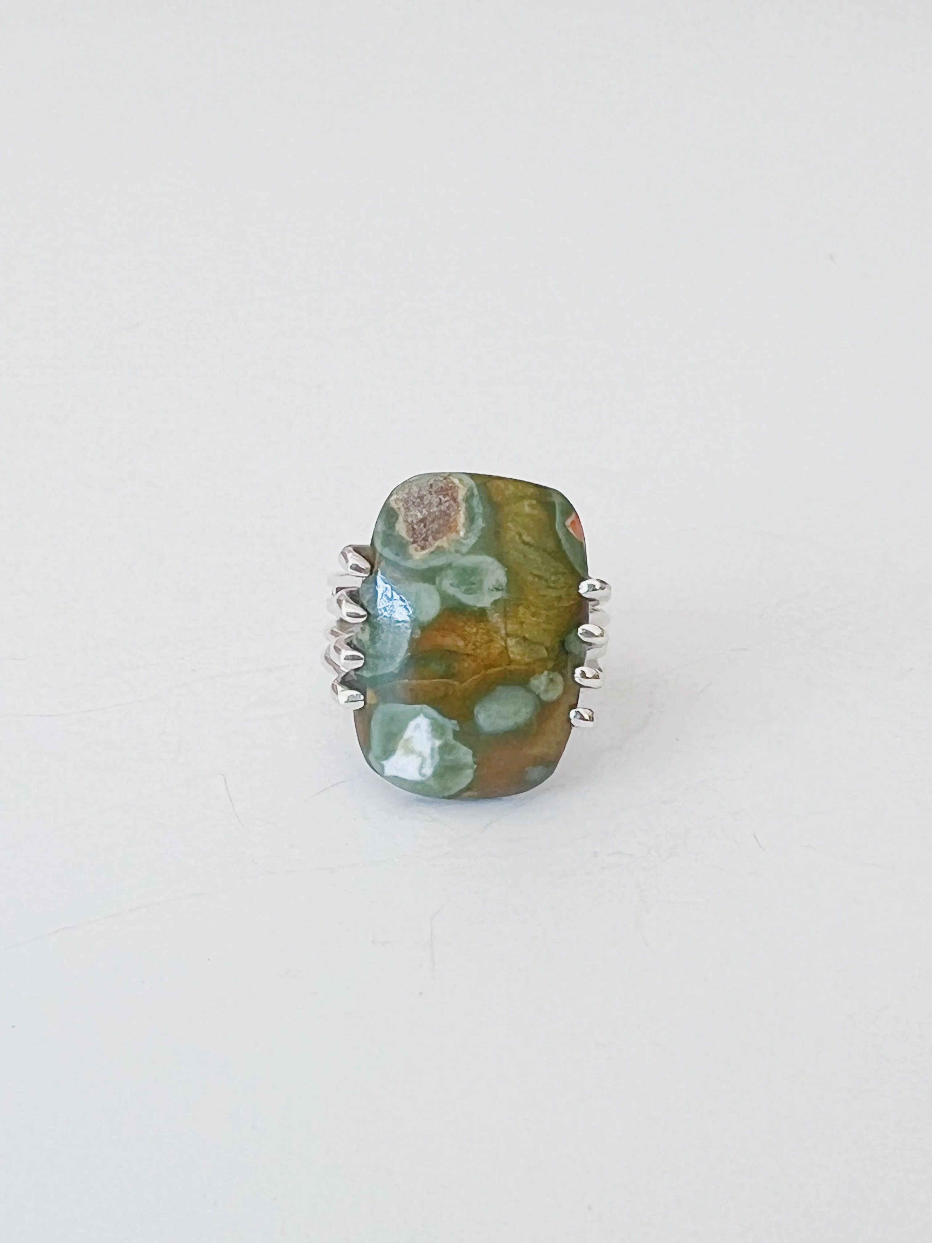 Between Lines 925 Sterling Silver Ring US Size 6-6.5