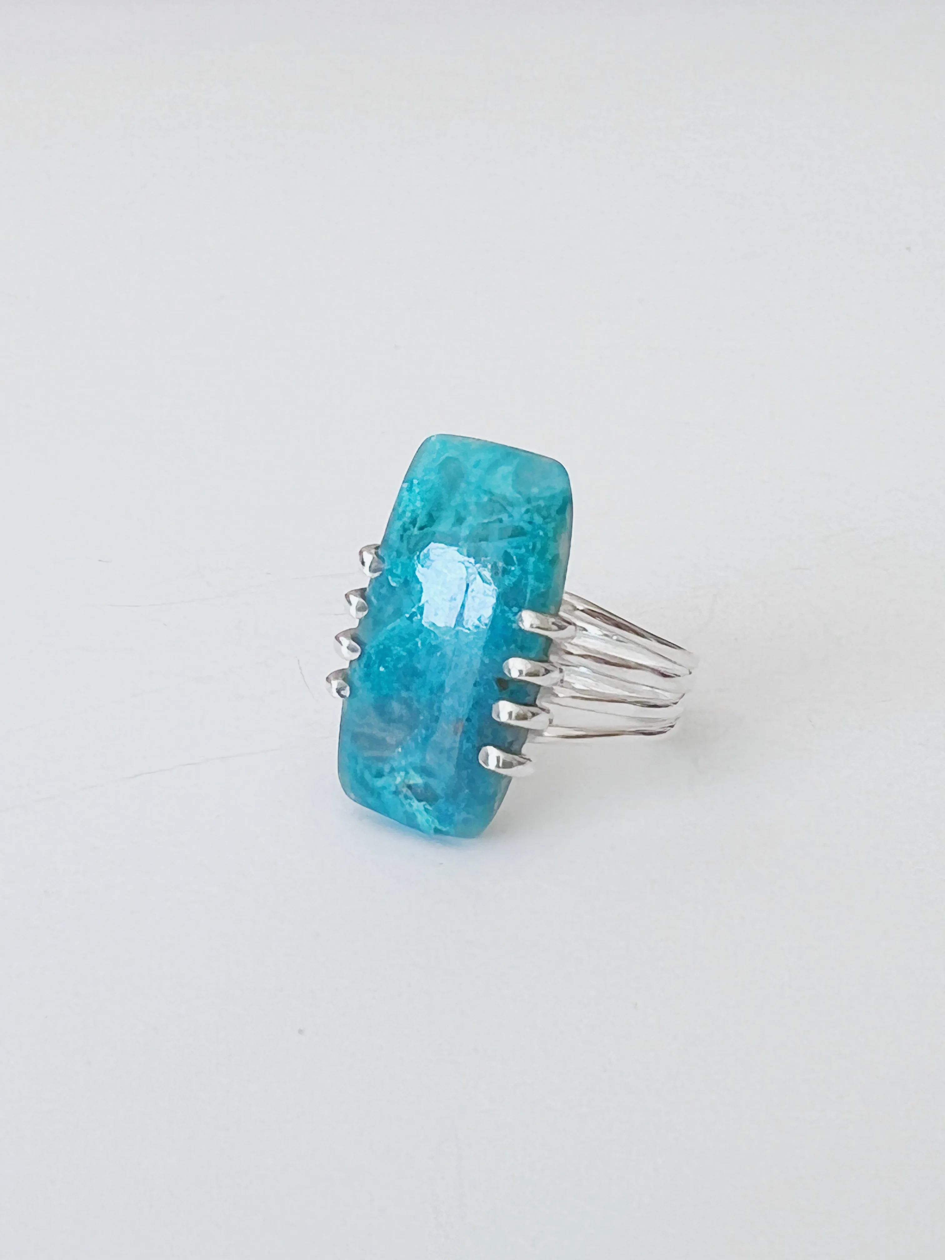 Between Lines 925 Sterling Silver Ring US Size 6-6.5