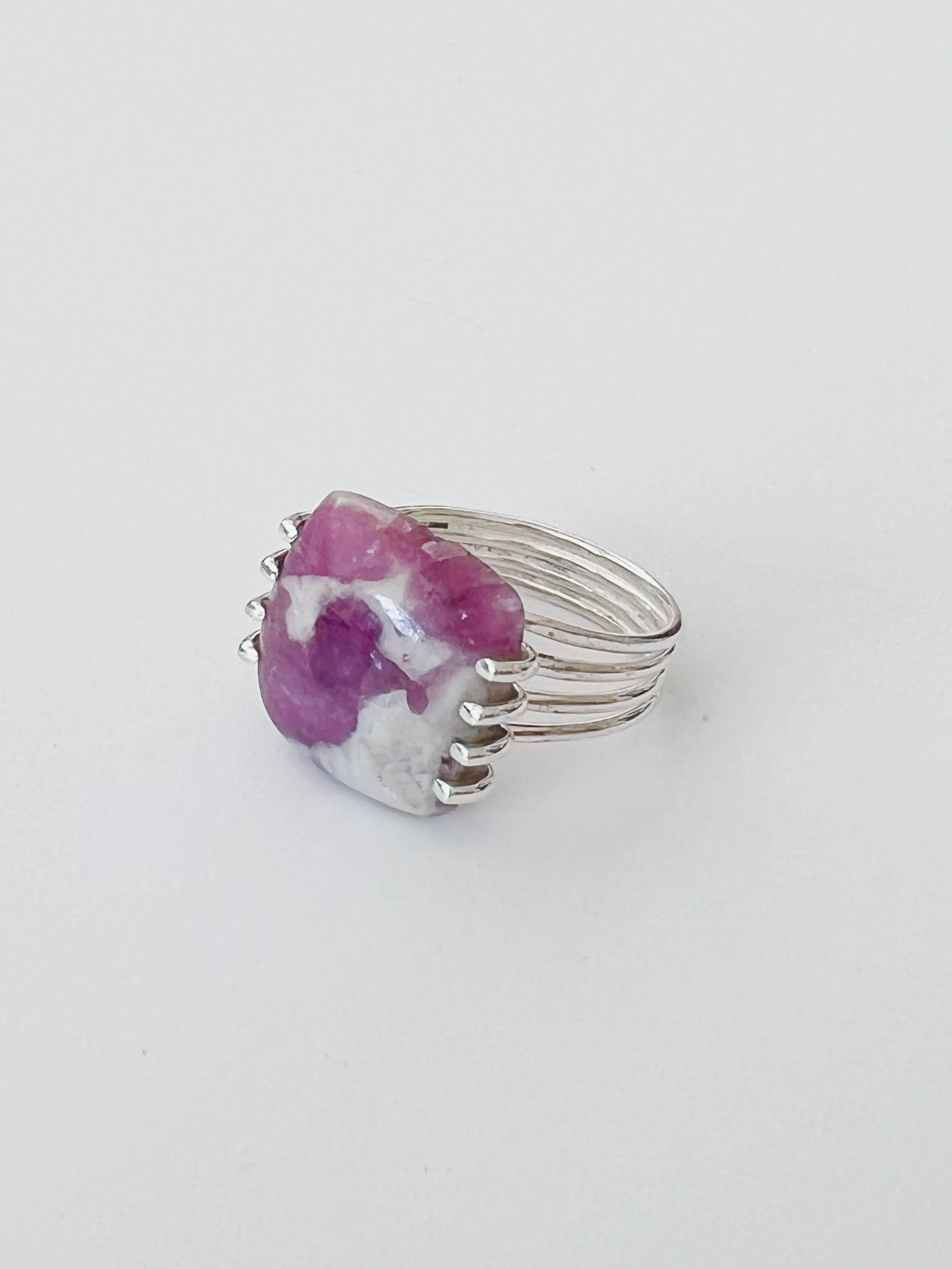 Between Lines 925 Sterling Silver Ring US Size 7-7.5