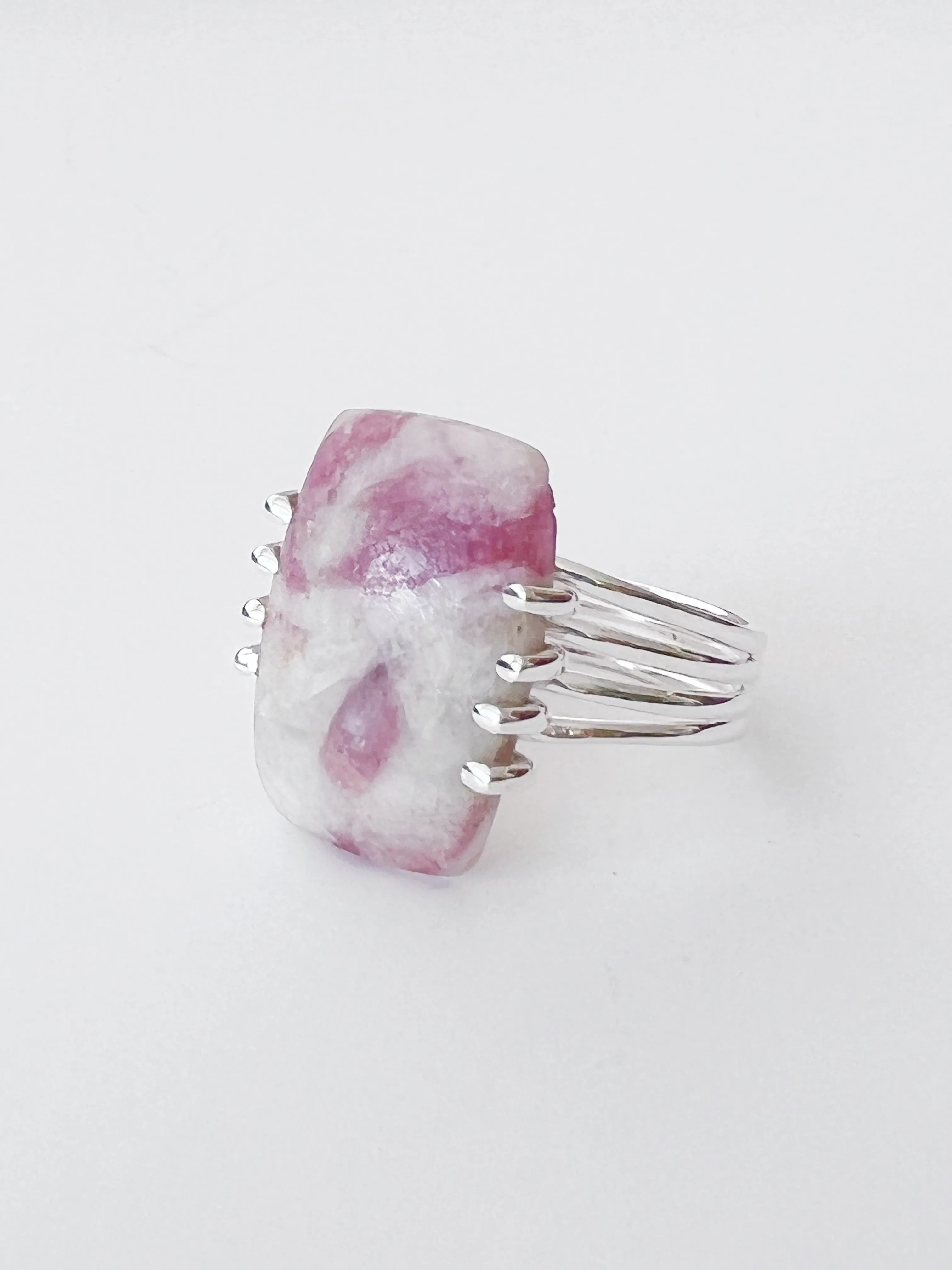 Between Lines 925 Sterling Silver Ring US Size 7-7.5