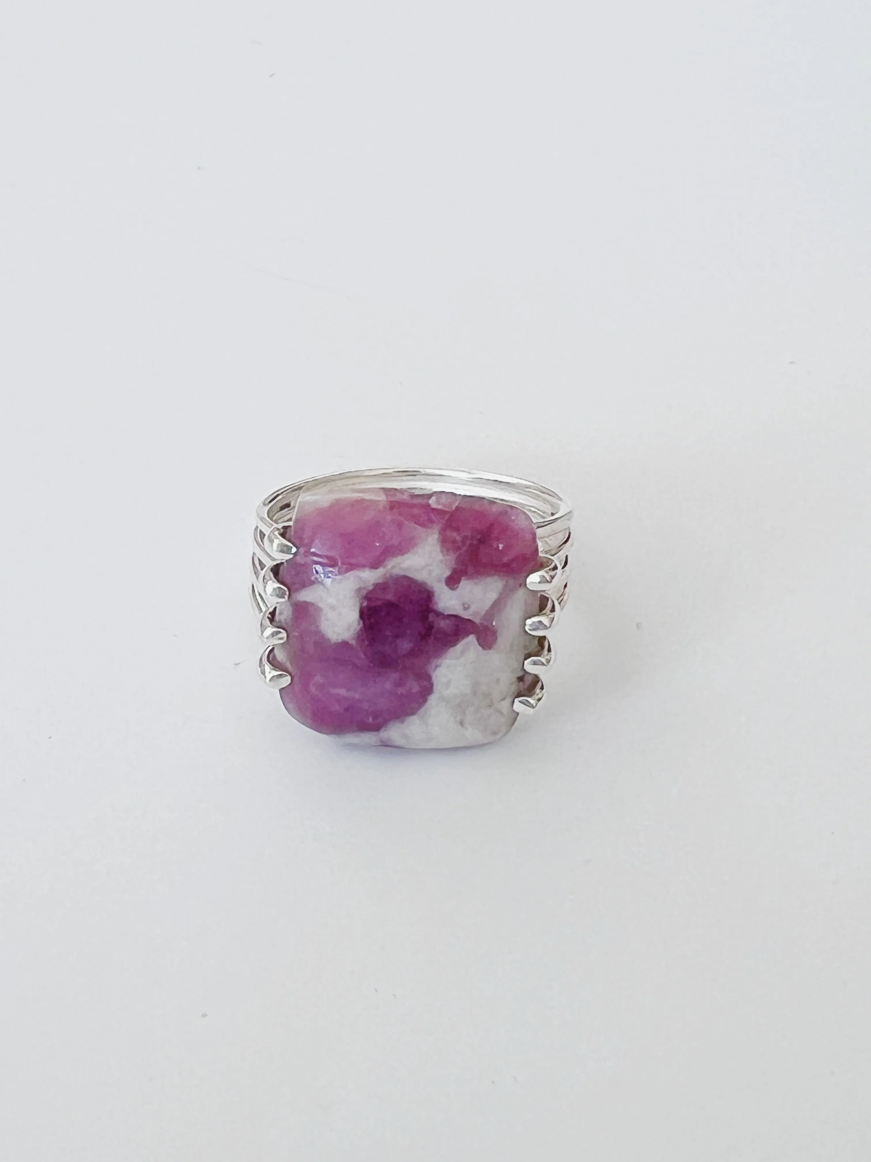 Between Lines 925 Sterling Silver Ring US Size 7-7.5