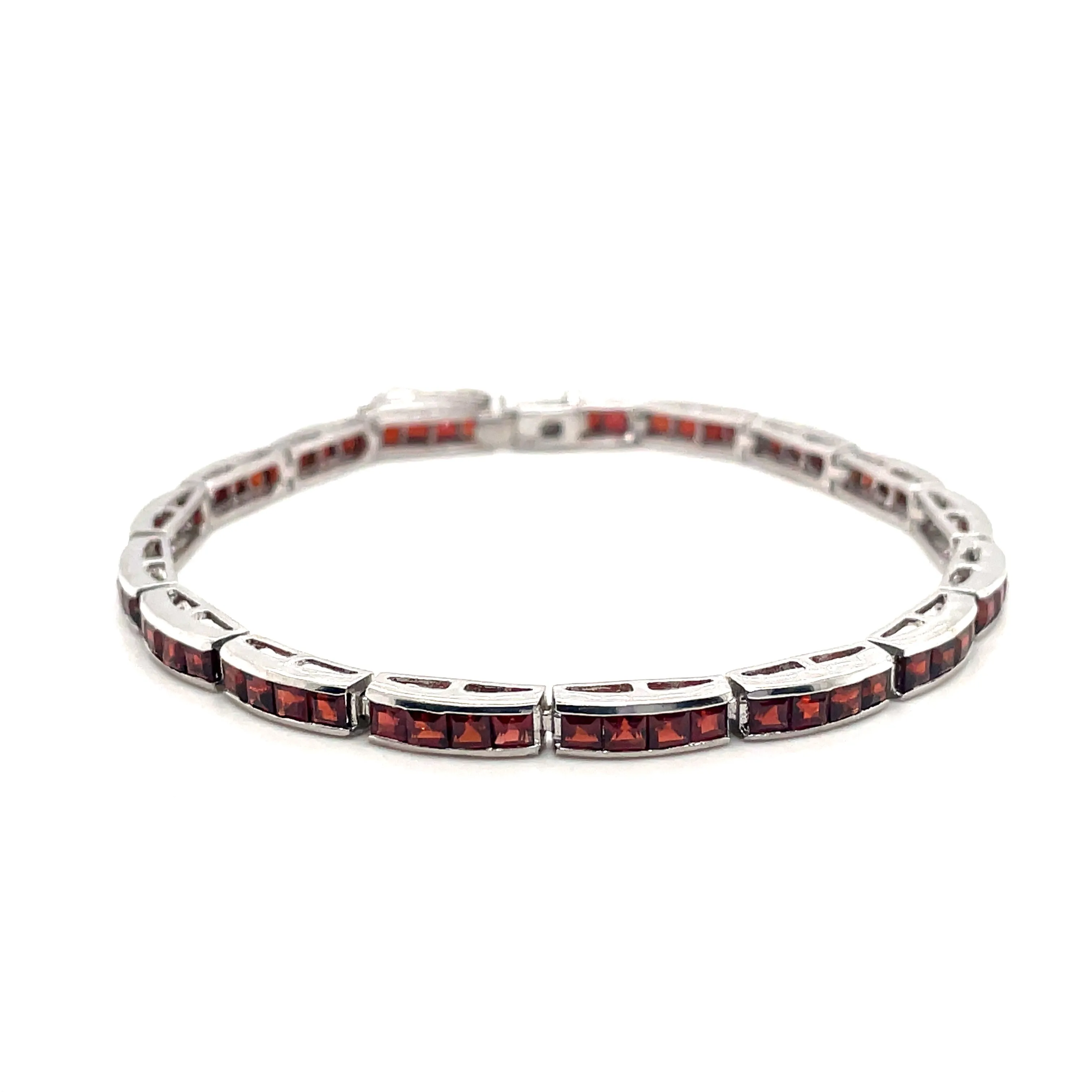 Blue Topaz Bracelet in .925 Sterling Silver - KSD 42914