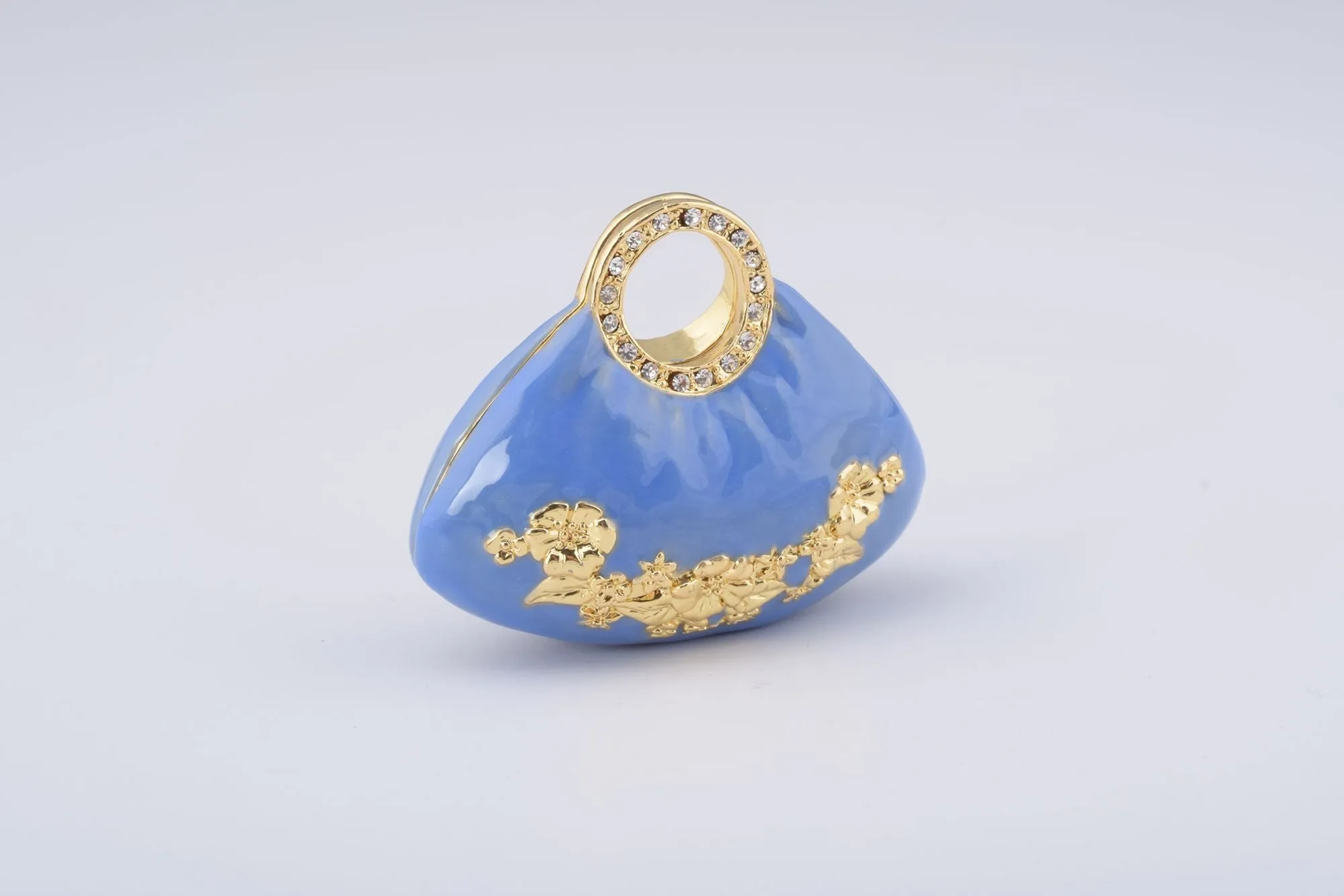 Blue Woman Purse Box