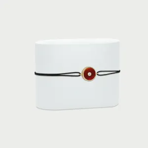 Bracelet N.1 Carnelian & Diamond Bracelet