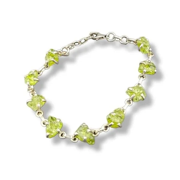 Bracelet Peridot Sterling Silver