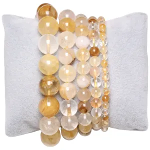 Bracelet Quartz hématoïde Jaune A 