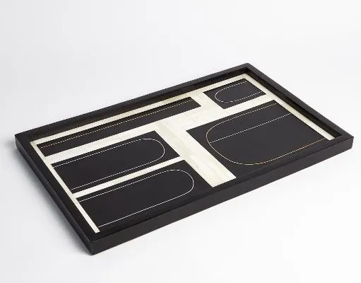 Brass Loop Tray - Global Views