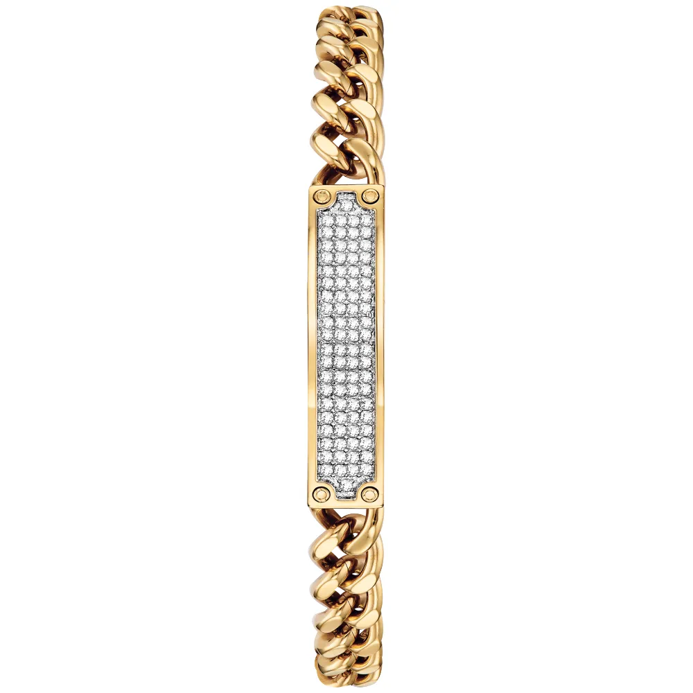 Bulova Men's Crystal Collection Watch and Bracelet Gift Set 98K106
