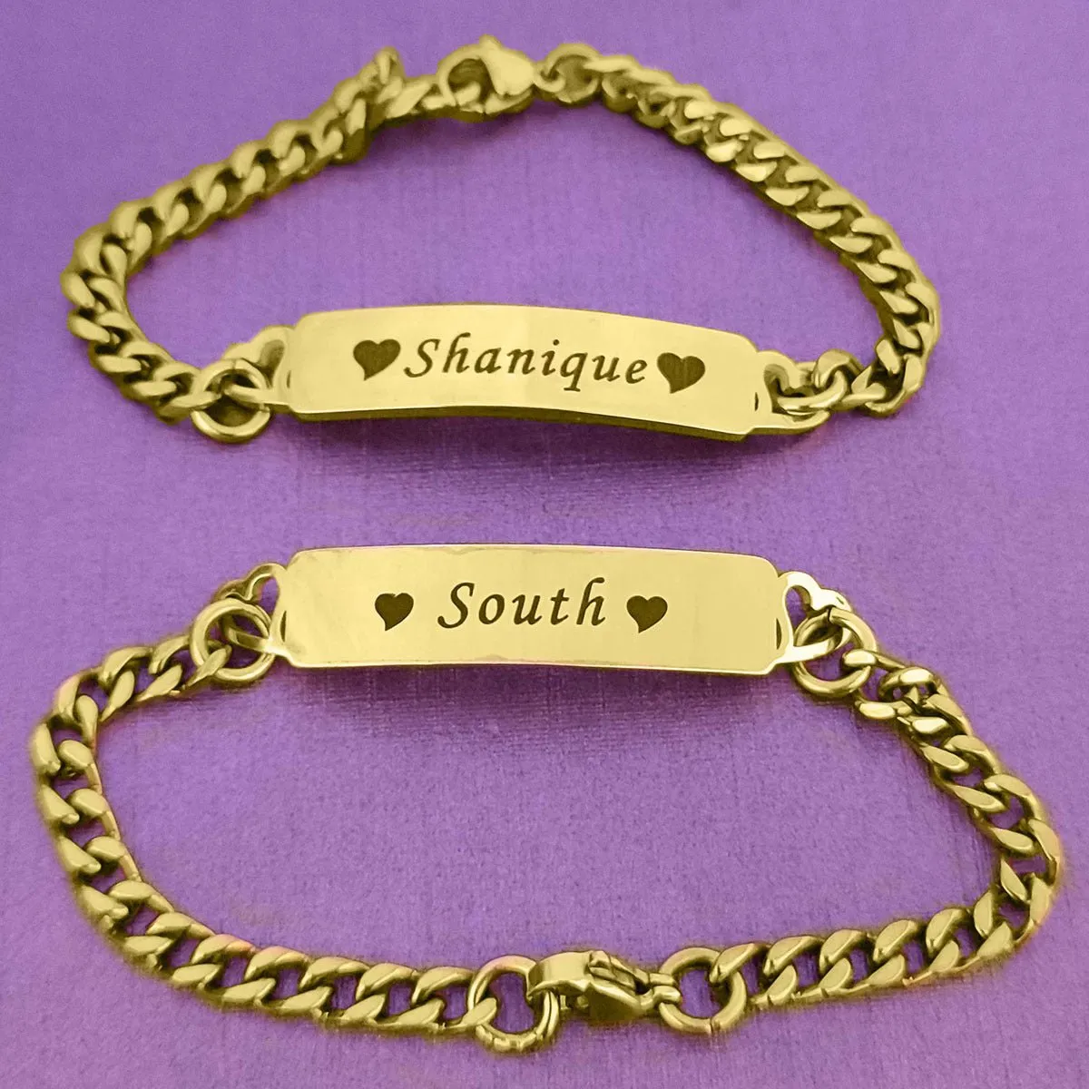 BUY ONE GET ONE Personalised Heart Bracelet