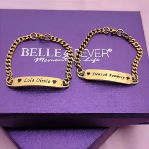 BUY ONE GET ONE Personalised Heart Bracelet