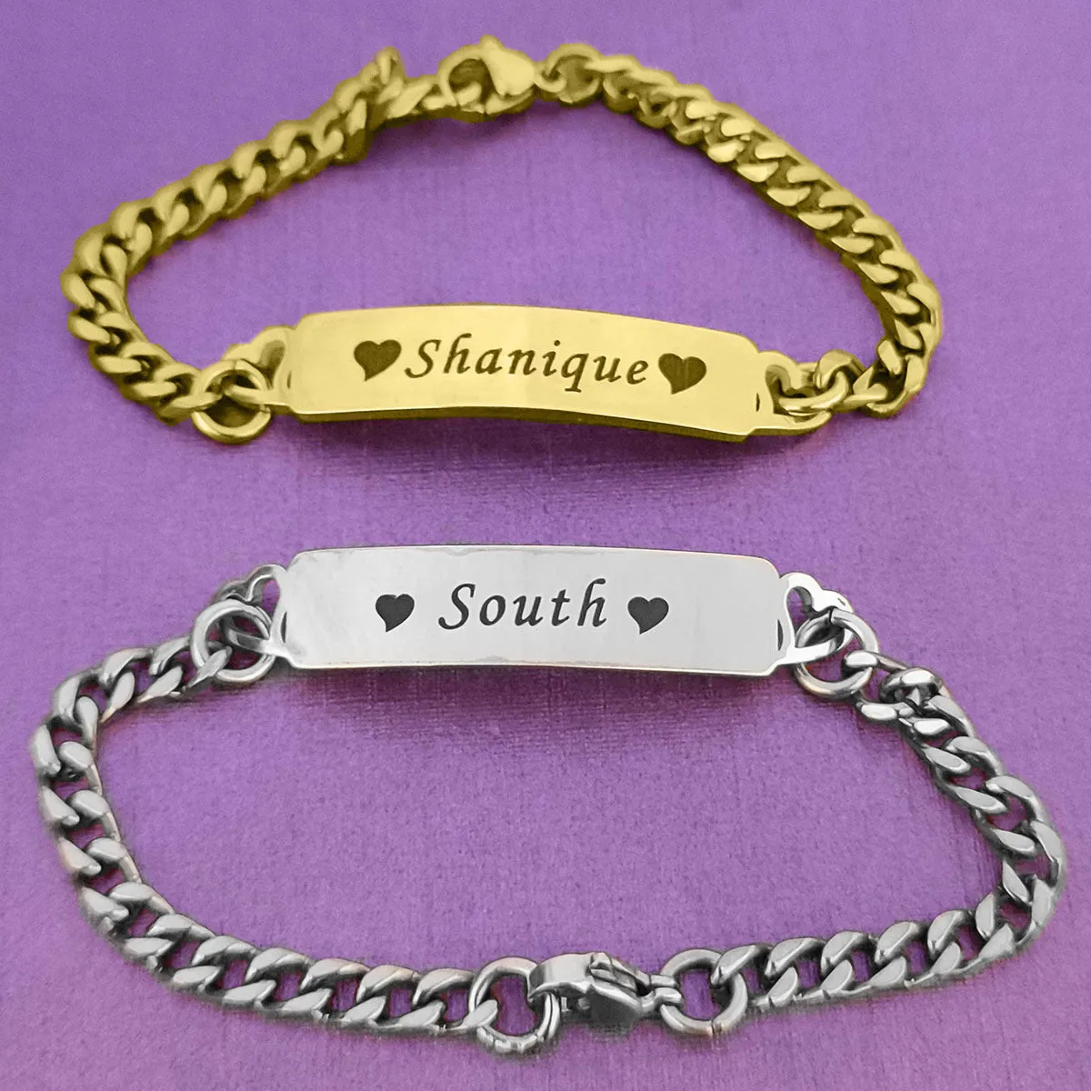 BUY ONE GET ONE Personalised Heart Bracelet