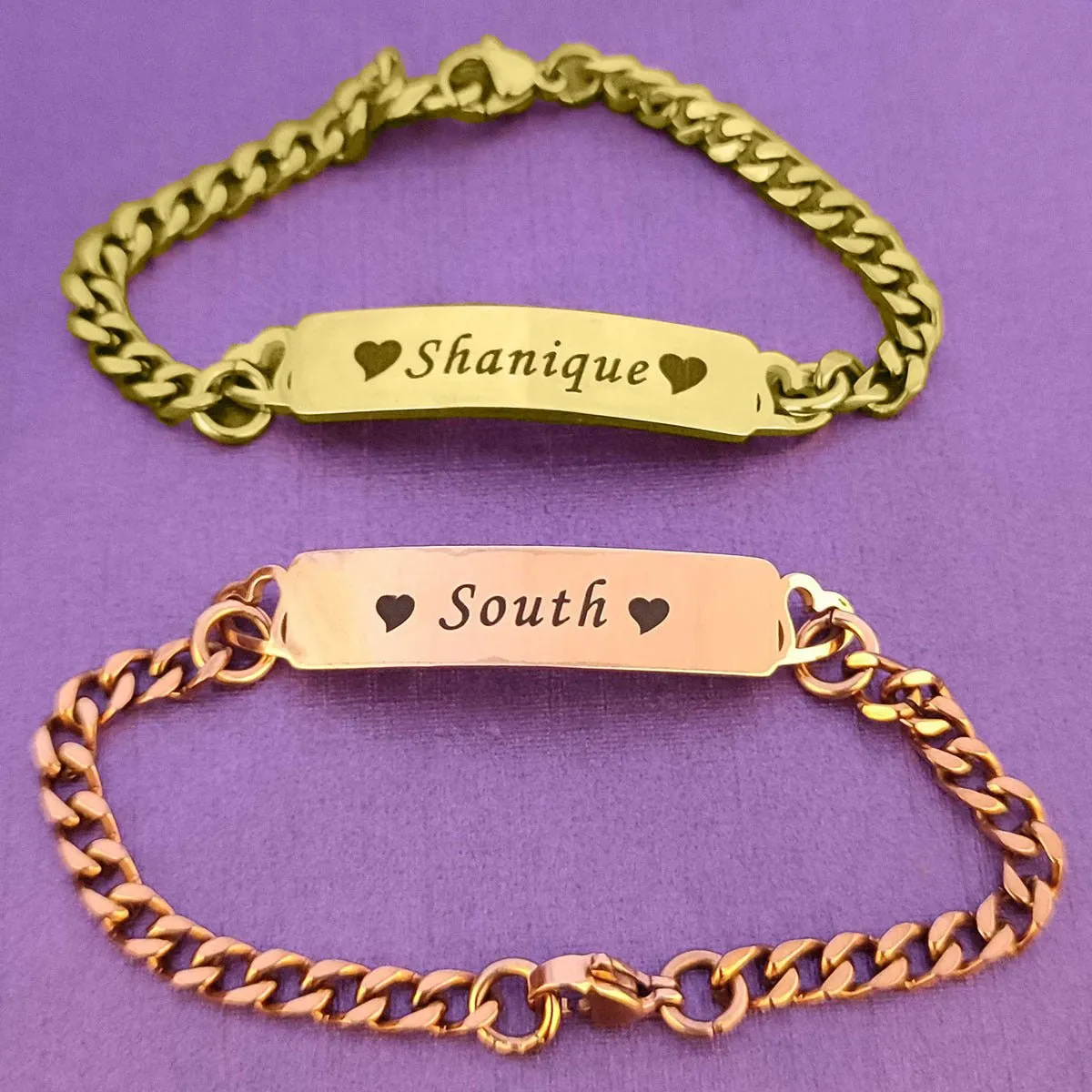 BUY ONE GET ONE Personalised Heart Bracelet