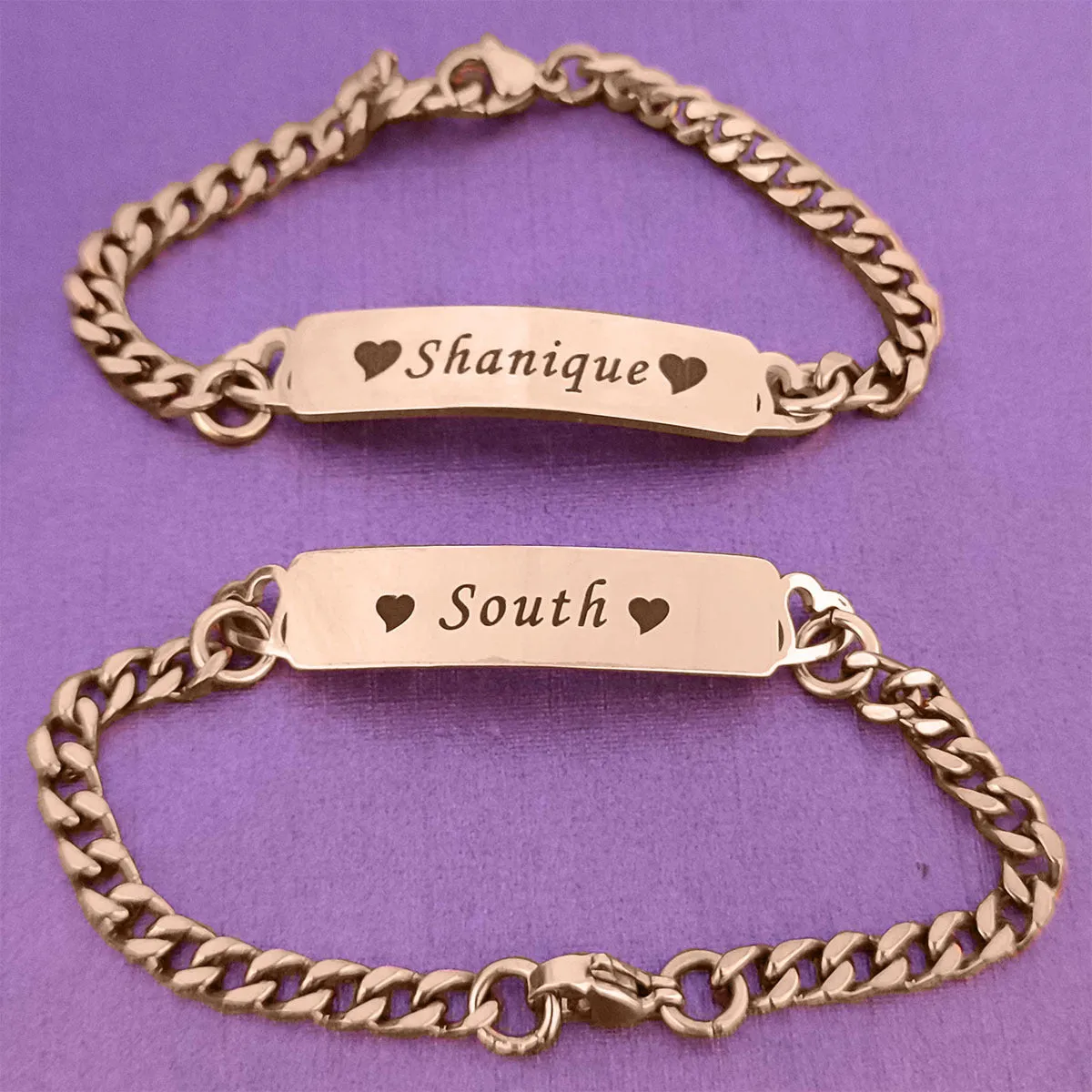 BUY ONE GET ONE Personalised Heart Bracelet