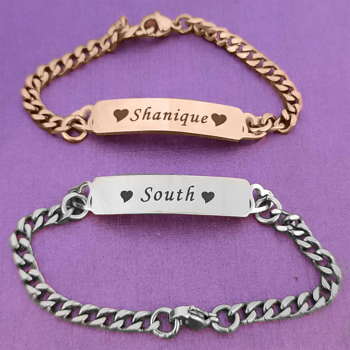 BUY ONE GET ONE Personalised Heart Bracelet