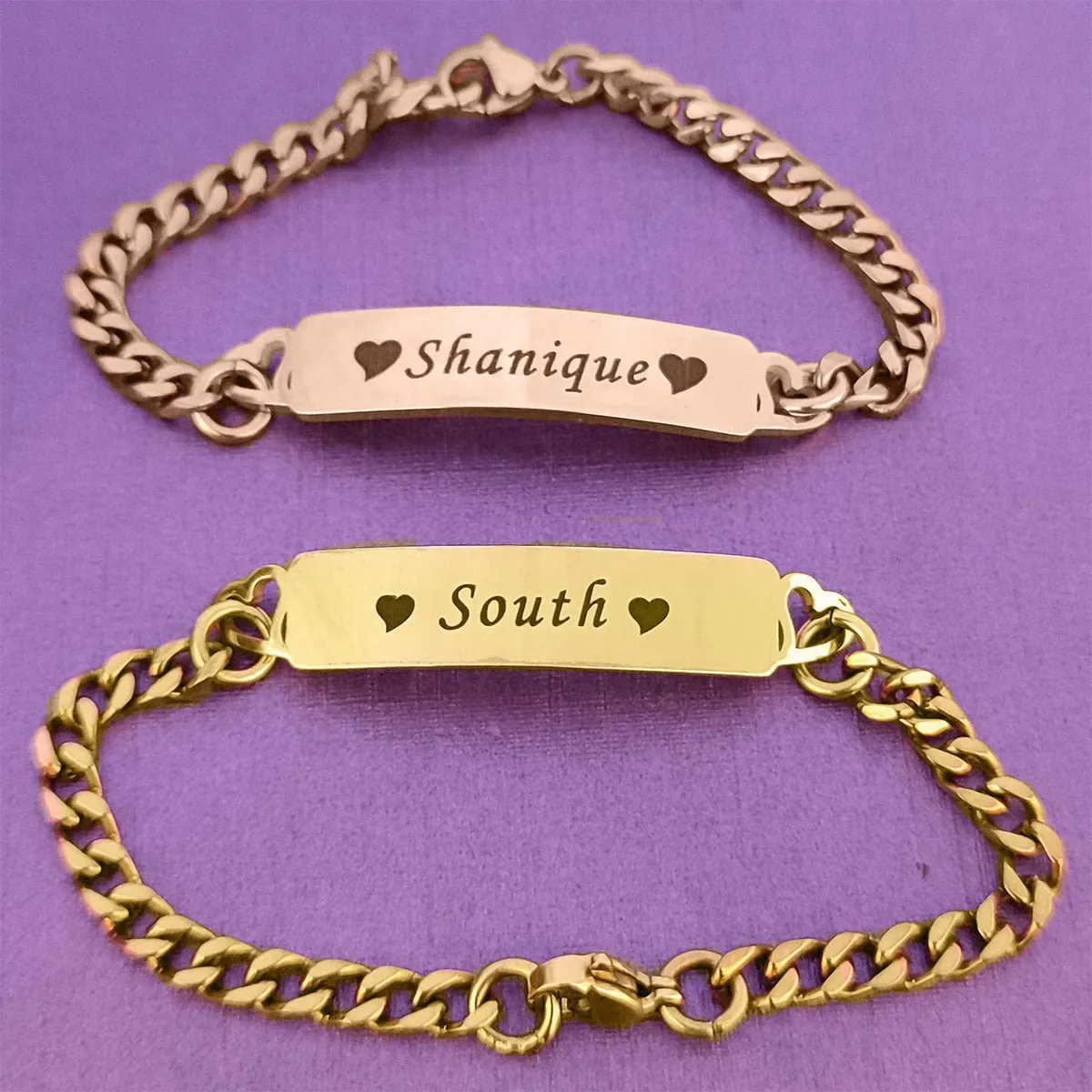 BUY ONE GET ONE Personalised Heart Bracelet