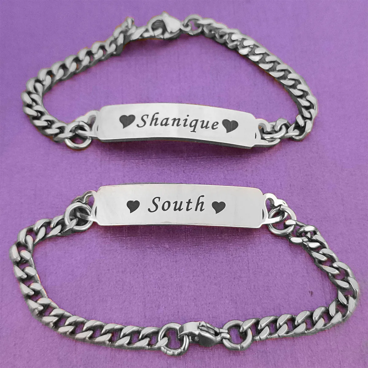 BUY ONE GET ONE Personalised Heart Bracelet