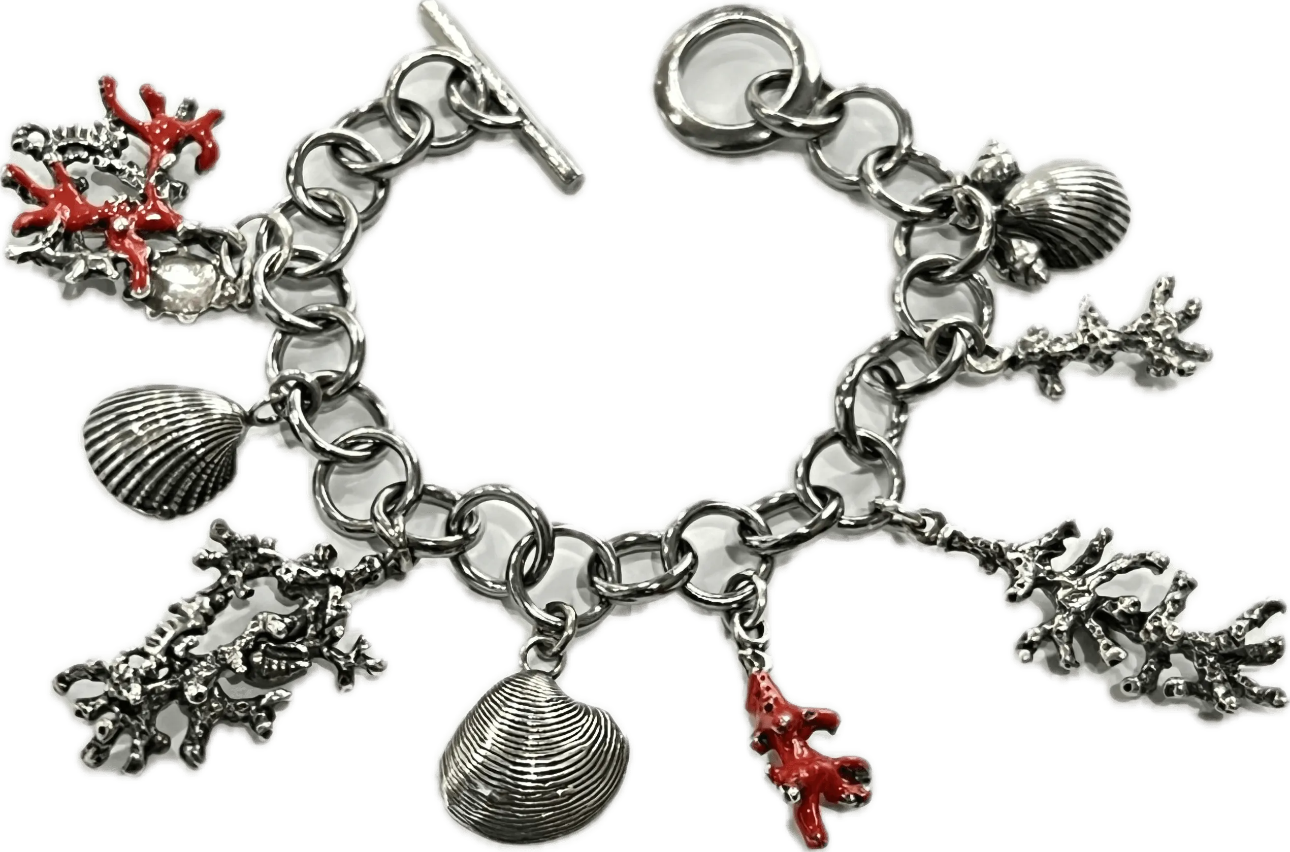 Capodagli bracelet sea silver 925 nail polish br-mare-01