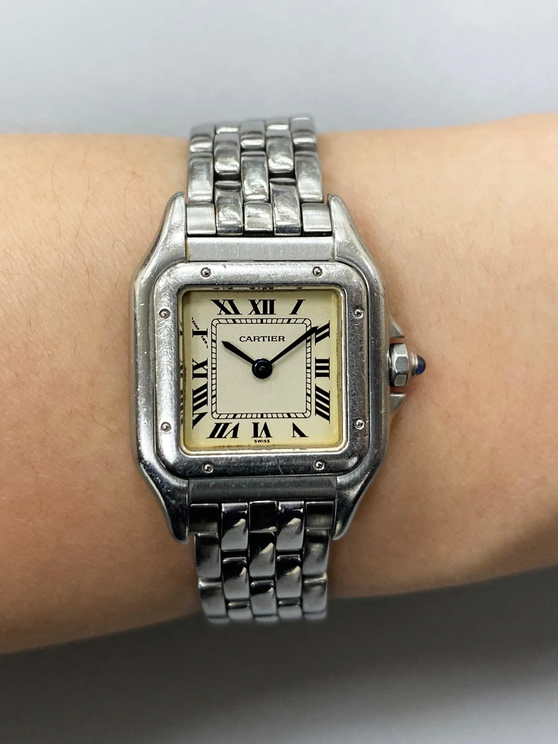 Cartier Panthere 1320 Stainless Steel Ladies Watch