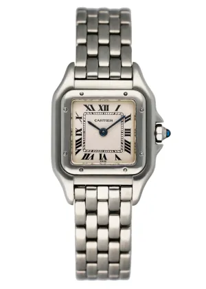 Cartier Panthere 1320 Stainless Steel Ladies Watch