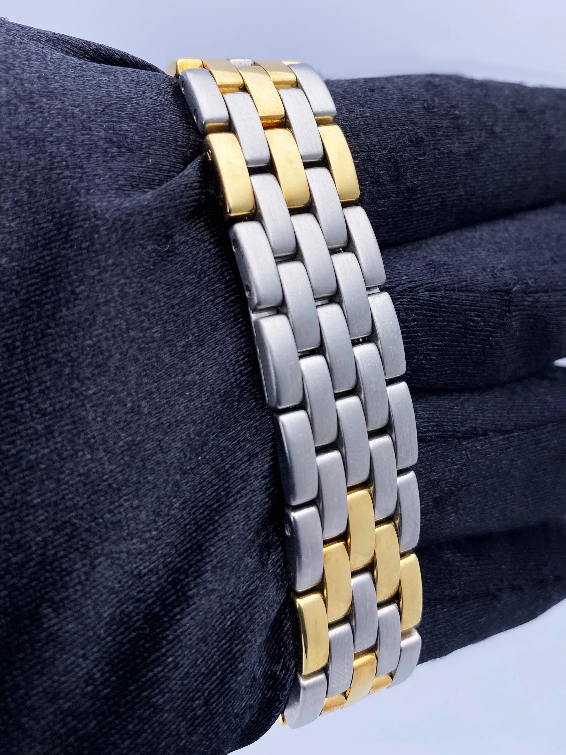 Cartier Panthere Large W25039L6 Two Tone Mens Watch Box Papers